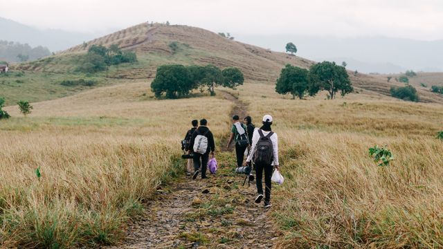 hiking santai